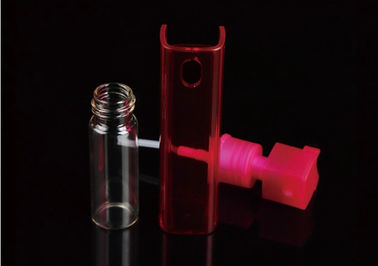 正方形の香水ポンプ スプレーヤー、20ml美しい色の香水のひだポンプ