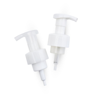 カスタマイズ 40MM & 42MM / 43MM プラスチックの泡ポンプ用 クリップ付き化粧水ポンプディスペンサー