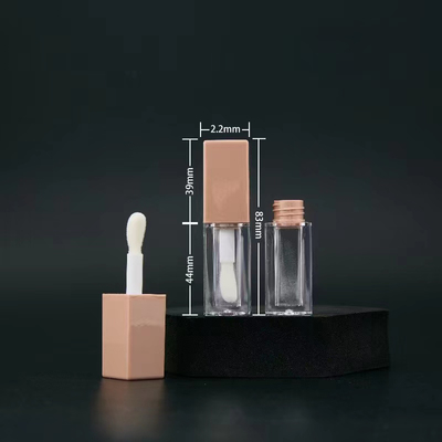 ビッグヘッドブラシ 5ml プラスチック リップグロース チューブ サポート カラー カスタマイズ