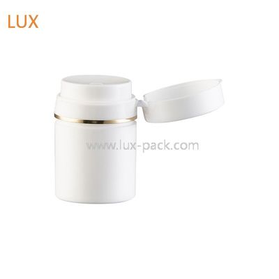 化粧品包装用50ml 100mlクリアエアレスポンプボトル