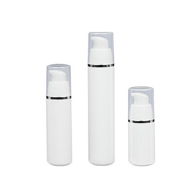 食品グレードPPのOEM ODMカスタマイゼーションで皮膚ケアのための15ml30ml50ml空気のないポンプボトル