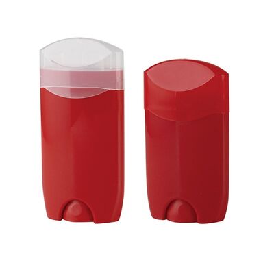 卸売 オーダーメイド カラー 50ml 80ml PP プラスチック デオドラントチューブ シルクスクリーン印刷 空の化粧品パッケージ