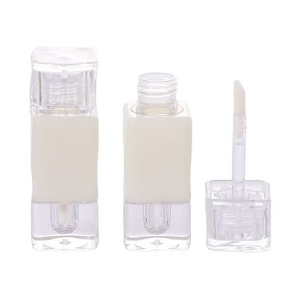 ホワイトダイヤモンド 2.6ml ブラシ付きの唇ガラスチューブ,色はカスタマイズできます