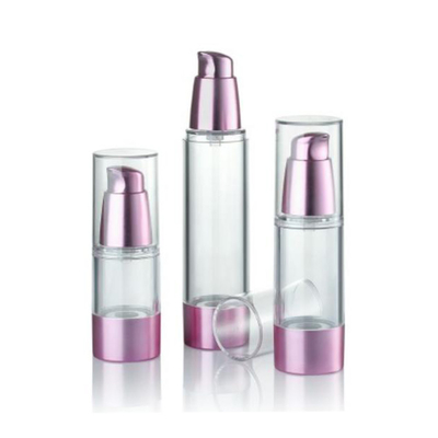 皮膚ケア用 異なるポンプを備えた 50ml 空気のないボトル