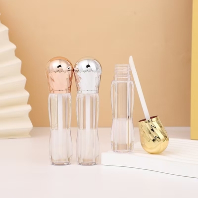 メタルの大きな頭とブラシ プラスチック 4.5ml リップグラスチューブ 高級