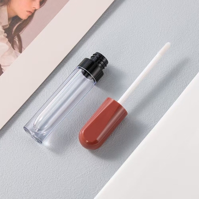 プラスチック丸 4.5ml リップグラスチューブ電圧塗装リング色は,カスタマイズすることができます