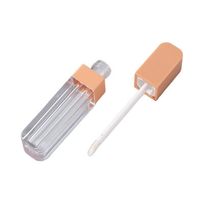 4ml プラスチック リップグラス チューブ 方角頭 持ち運びが簡単