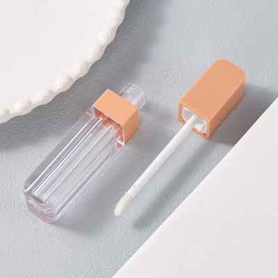 4ml プラスチック リップグラス チューブ 方角頭 持ち運びが簡単
