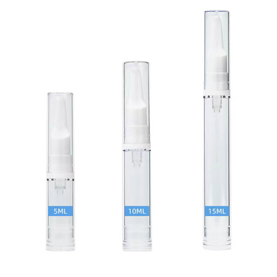 ホットセール 15ml 空気のないディスペンサーポンプ ボトルサポート カスタマイズ