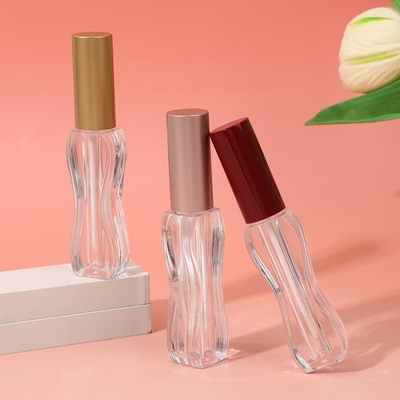 スクリーンプリント ロゴ 5ml 半身長プラスチック リップグラスチューブ