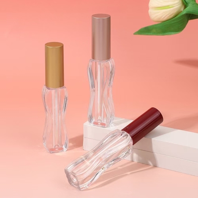 スクリーンプリント ロゴ 5ml 半身長プラスチック リップグラスチューブ