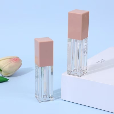 高光度の液体アイシャドウの唇グラス用 プラスチックのピンク7ml