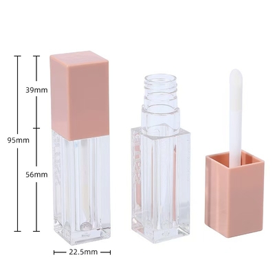 高光度の液体アイシャドウの唇グラス用 プラスチックのピンク7ml