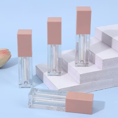 高光度の液体アイシャドウの唇グラス用 プラスチックのピンク7ml