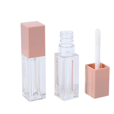 高光度の液体アイシャドウの唇グラス用 プラスチックのピンク7ml