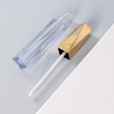 4.5ml カスタム カラー リップグラスチューブ フレックストンド アプリケーション器 不規則な形