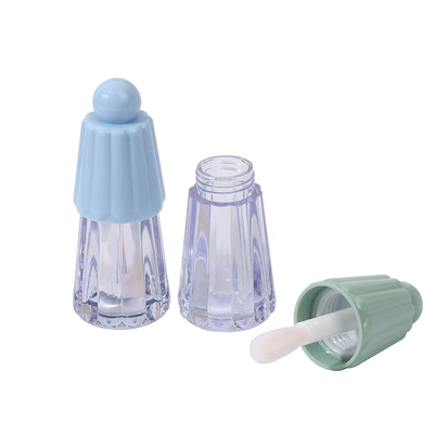 化粧品タイプ リップグロンス 4.5ml プラスチックチューブ 傘の形蓋付き 様々な色
