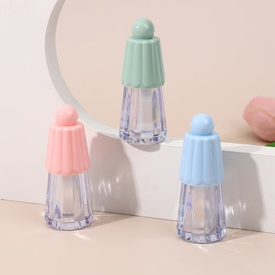 化粧品タイプ リップグロンス 4.5ml プラスチックチューブ 傘の形蓋付き 様々な色