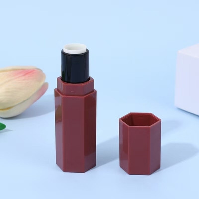 リップスティック・ブラッシュ・スティックと光り輝く効果のための六角プラスチックリップスティックチューブ 5mlサンプル提供