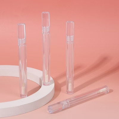 シンプル 閉じるタイプ スクリューキャップ スリム 4.5ml プラスチック リップグラスチューブ オーダーメイド ロゴ