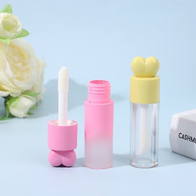 ラブ リップグラスチューブ マクロン カラー 可愛い 小型 5ml リップグラス 液体眼影 持ち運びが簡単