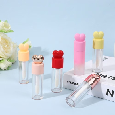 ラブ リップグラスチューブ マクロン カラー 可愛い 小型 5ml リップグラス 液体眼影 持ち運びが簡単