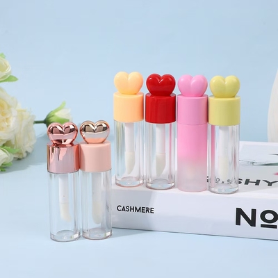 ラブ リップグラスチューブ マクロン カラー 可愛い 小型 5ml リップグラス 液体眼影 持ち運びが簡単