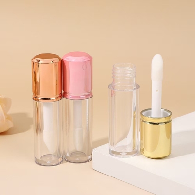 ブラシ,カスタマイズ可能な色,カスタマイズ可能な素材の円筒形ショートプラスチック唇ガラス