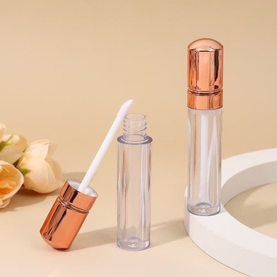 ローズゴールド ヘッドキャップ プラスチック リップグラス チューブスタイル ハイエンド 4.5ml