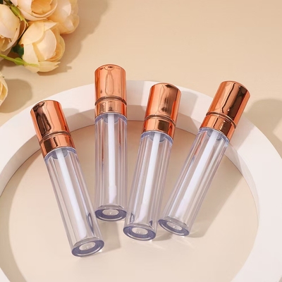ローズゴールド ヘッドキャップ プラスチック リップグラス チューブスタイル ハイエンド 4.5ml