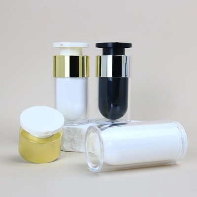 空のアクリルボトル 15ML 30ML 50ML 空の化粧品容器 カスタマイズされた色とロゴ