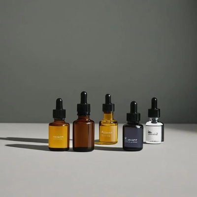 カスタマイズされた空 10ML 30ML 50ML 100ML 500ML エッセンシャルガラスボトル