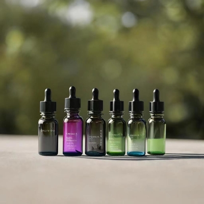 カスタマイズされた空 10ML 30ML 50ML 100ML 500ML エッセンシャルガラスボトル