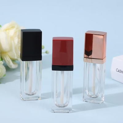 リップグロースチューブ アイテム名 3.5ML 方形 パーソナライズされた色とロゴの空きスティック