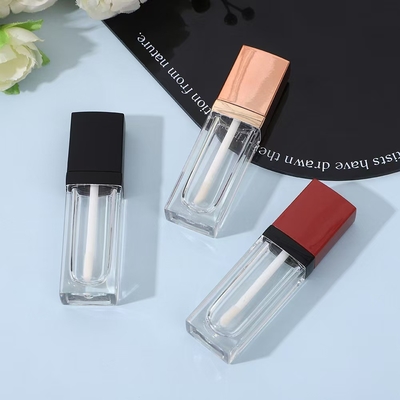 リップグロースチューブ アイテム名 3.5ML 方形 パーソナライズされた色とロゴの空きスティック