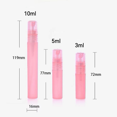 3ML 5ML & 10ML プラスチックの香水スプレーペンは,マット色で完成した香水のための空の容器です