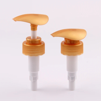 オーダーメイド ユニークなキャップ 28/415 化粧品のためのプラスチックローションディスペンサーポンプ
