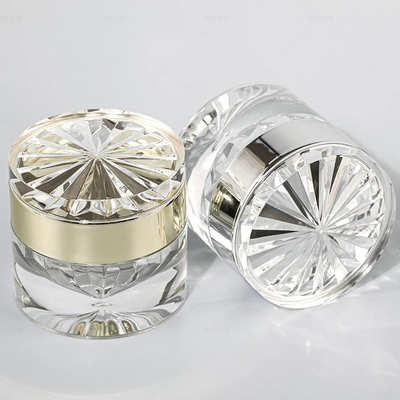 アクリル空気のないボトル 30G 50G 30ML 50ML 100ML アルミローションポンプまたは霧噴霧器で化粧液用