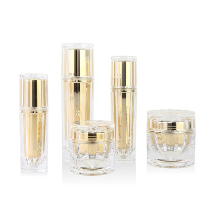 カスタマイズされたアクリルボトルボトルセット 化粧品パッケージ 30ML 50ML 100ML 30G 50G 完璧
