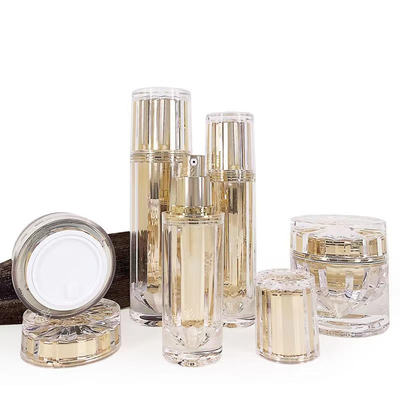 カスタマイズされたアクリルボトルボトルセット 化粧品パッケージ 30ML 50ML 100ML 30G 50G 完璧