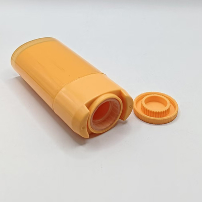 パーソナライズされた 15G PP 空のデオドラントスティック 底部をローラーで満たす