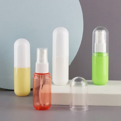 特殊オバルデザイン 30ml プラスチック製PPボトル 化粧品パッケージの液体製品