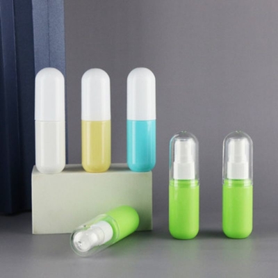 特殊オバルデザイン 30ml プラスチック製PPボトル 化粧品パッケージの液体製品
