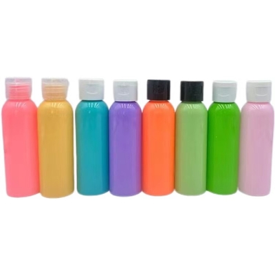 50ml PETプラスチックボトル スクリューキャップ 多彩液体用