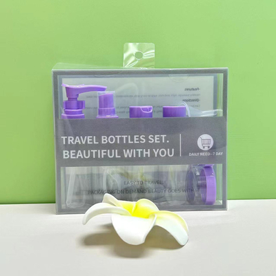 便利 持ち運び 8 枚 50ml 旅行用ボトル プラスチックボディ素材でセット