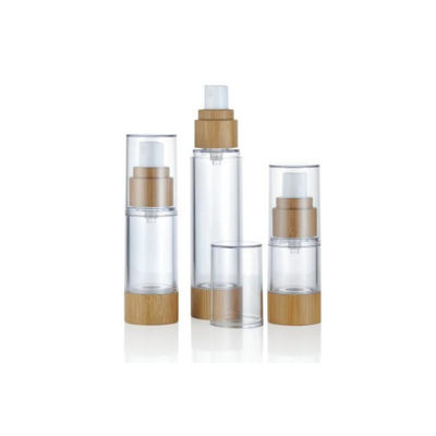 スキンケア・化粧品用 カスタマイズ可能な15ml 30ml 50ml リークプルーフ（漏れ防止）制御ディスペンシングエアレスポンプボトル