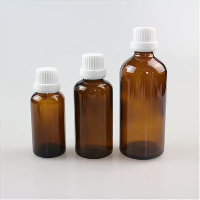卸売 10ml 30ml 50ml 100ml スクロールガラスアンバーYBボトル