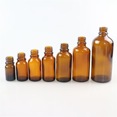 卸売 10ml 30ml 50ml 100ml スクロールガラスアンバーYBボトル