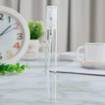 2ML 3ML 5ML & 10ML プラスチックスプレー付き空のガラス香水スプレーサンプル容器