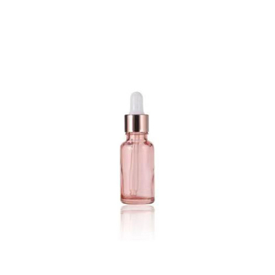 10ml-100ml ピンクガラス エッセンシャルオイルドロッパーボトル